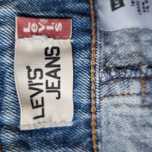 Host Pick Levi's Jeans light denim jean skirt, deconstructed Size 10 - Picture 8 of 10